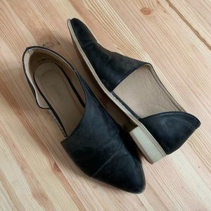 •open side slip ons•